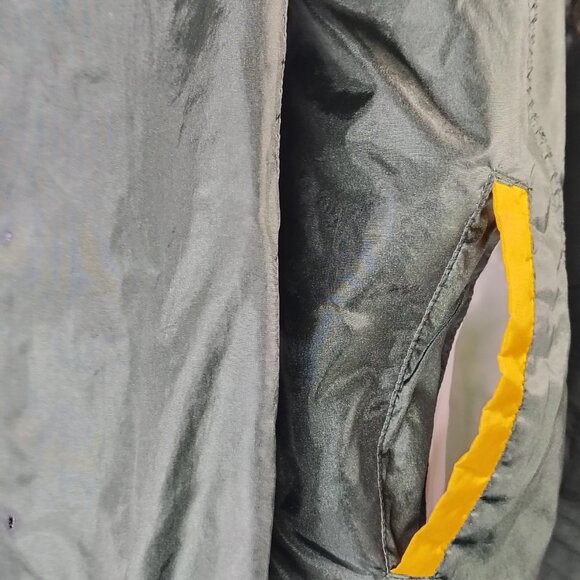 VINTAGE Green Bay Packers Pro Player Jacket Large Pullover Windbreaker Spellout - Picture 10 of 16